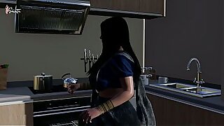 Sizzling Desi Savita Bhabhi Gets Her Tight Pussy Pounded by Horny Devar